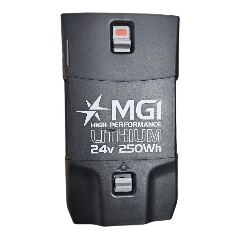 MGI Ai Battery - Litium 24V 250Wh (18 hål) tillbehör till vagn, svart