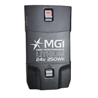 MGI Ai Battery - Litium 24V 250Wh (18 hål) tillbehör till vagn, svart