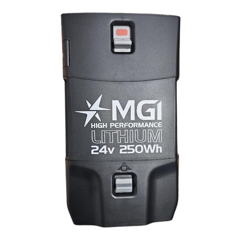 MGI Ai Battery - Litium 24V 250Wh (18 hål) tillbehör till vagn, svart