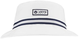 TaylorMade Vintage Twill Bucket hatt, vit