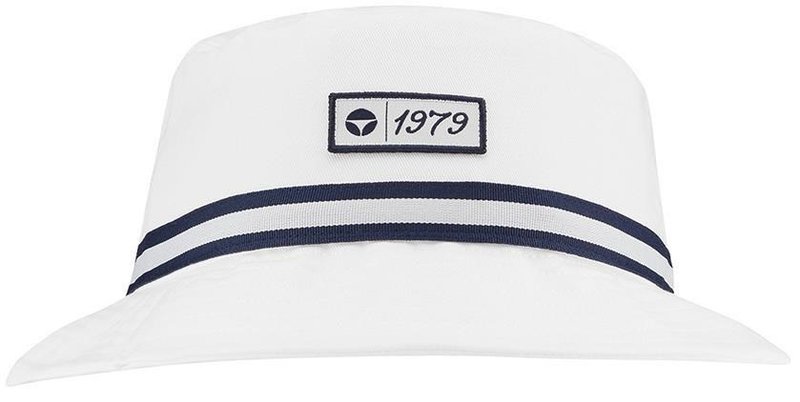 TaylorMade Vintage Twill Bucket hatt, vit