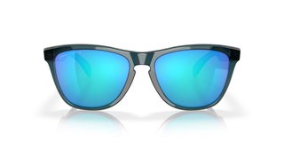 Oakley Frogskins solglasögon, Prizm Sapphire Polarized Lenses/Crystal Black