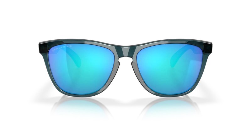 Oakley Frogskins solglasögon, Prizm Sapphire Polarized Lenses/Crystal Black