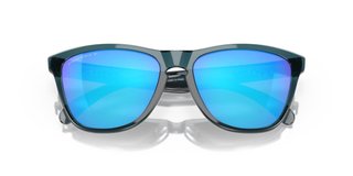 Oakley Frogskins solglasögon, Prizm Sapphire Polarized Lenses/Crystal Black