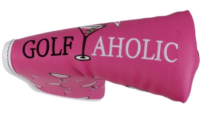 Best of Golf America putter blade headcover, Golfaholic