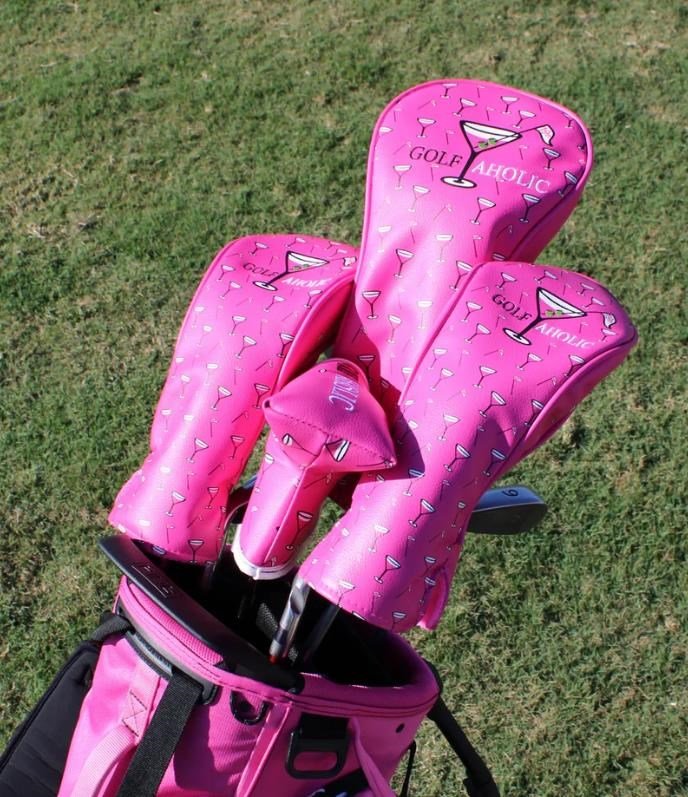 Best of Golf America putter blade headcover, Golfaholic
