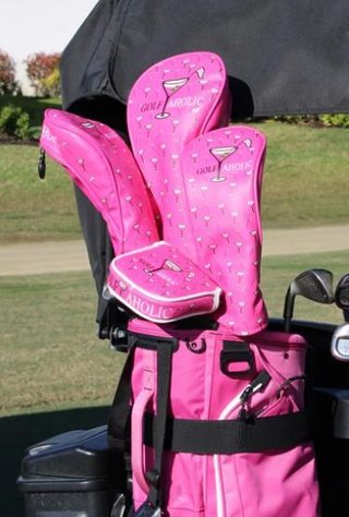 Best of Golf America putter blade headcover, Golfaholic