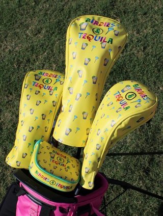 Best of Golf America putter mallet headcover - Birdies & Tequila