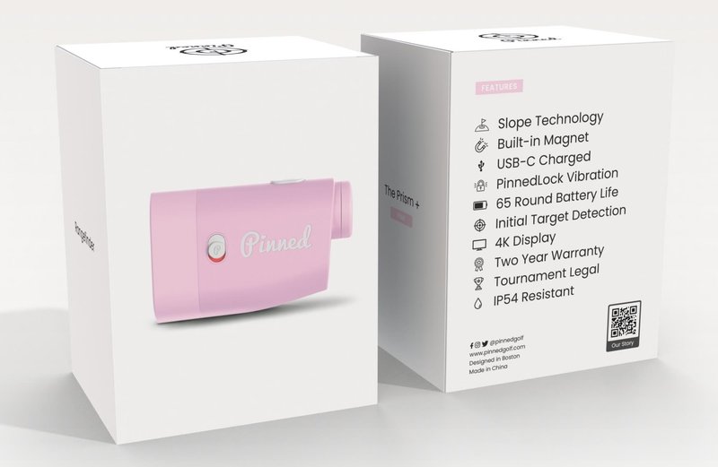 Pinned Prism+ laserrangefinder, rosa