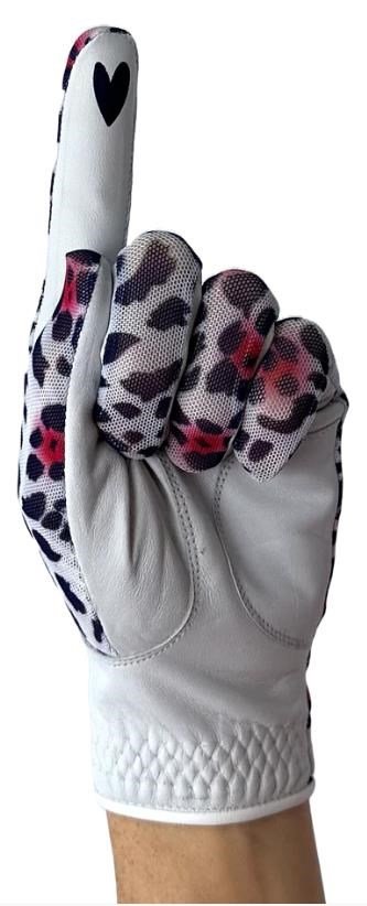 Best of Golf America Ladybird damhandskar, vit/rosa