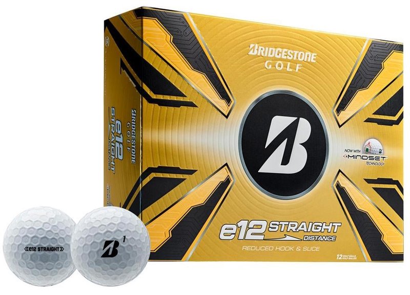 Bridgestone e12 Straight MindSet golfbollar