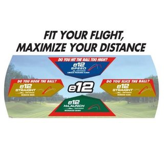 Bridgestone e12 Straight MindSet golfbollar