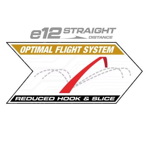Bridgestone e12 Straight MindSet golfbollar