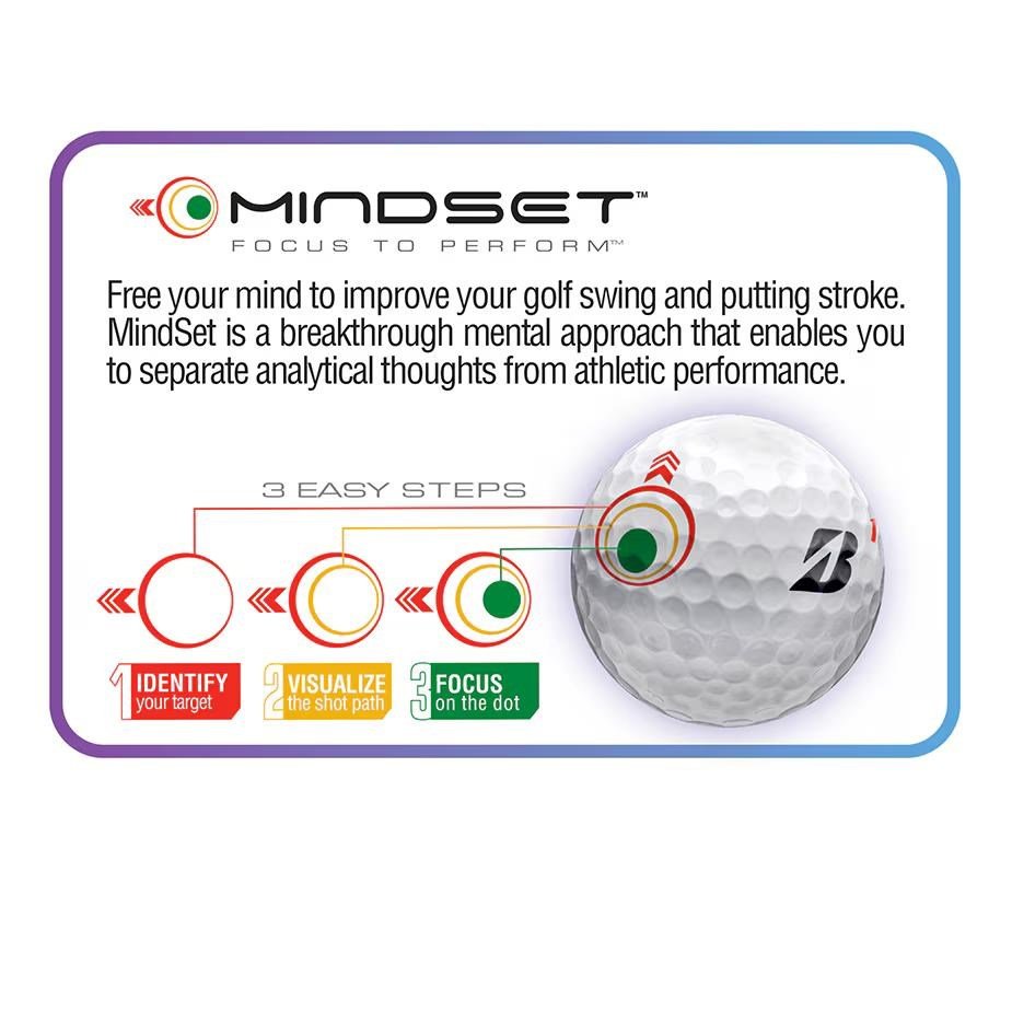 Bridgestone e12 Straight MindSet golfbollar