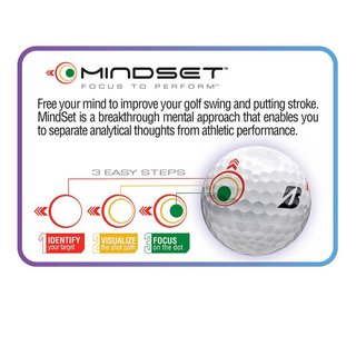 Bridgestone e12 Straight MindSet golfbollar