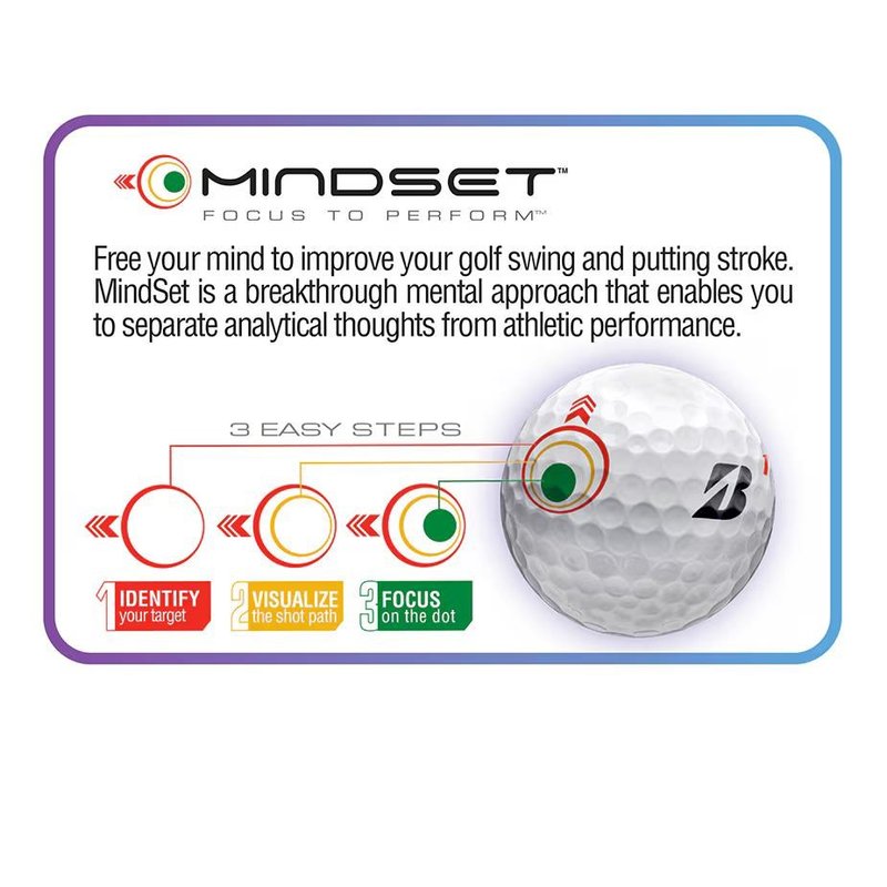Bridgestone e12 Straight MindSet golfbollar