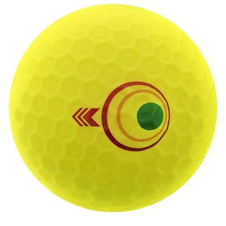 Bridgestone e12 Straight MindSet golfbollar, gula
