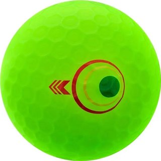 Bridgestone e12 Straight MindSet golfbollar, matte green