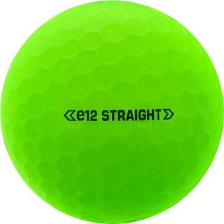 Bridgestone e12 Straight MindSet golfbollar, matte green