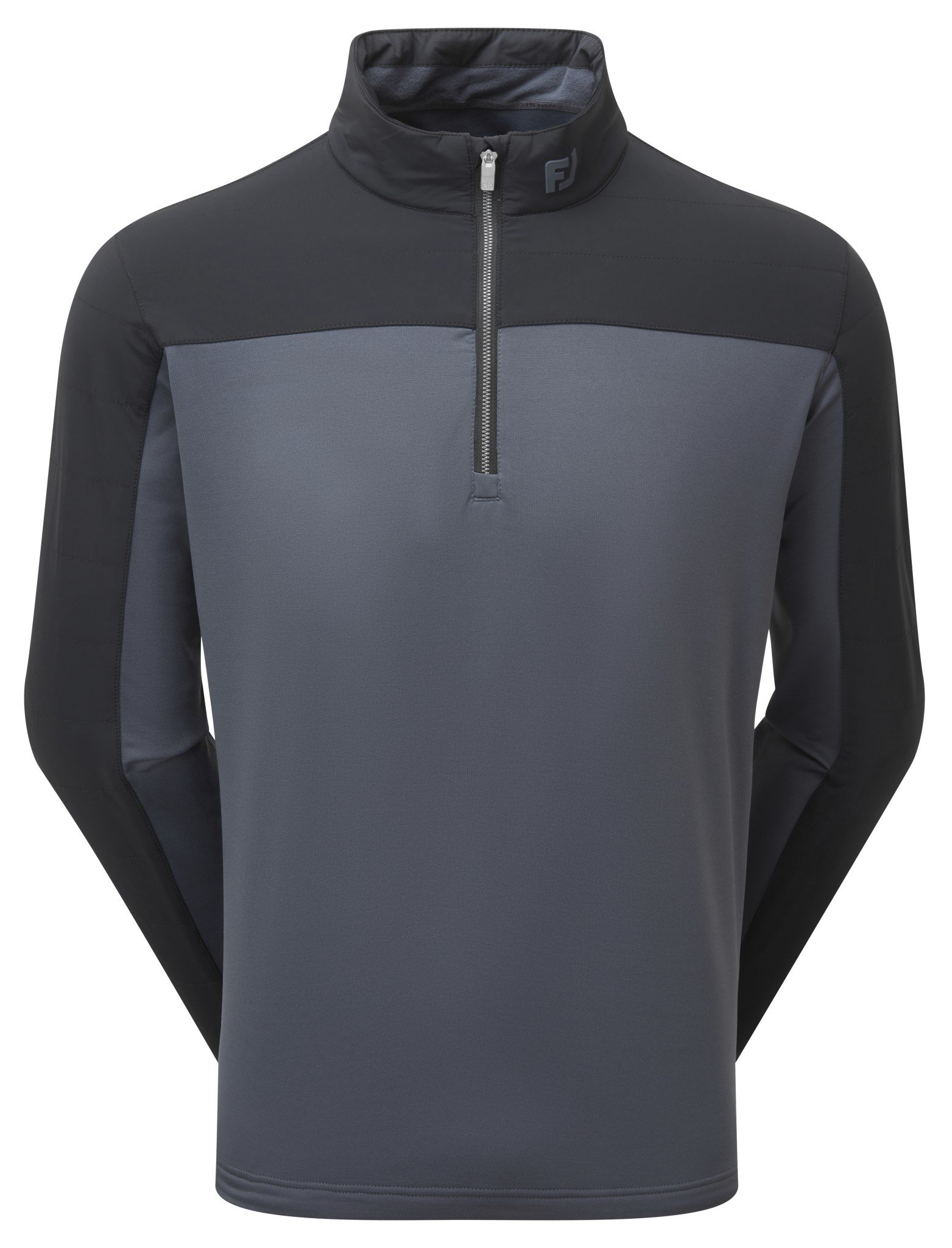 FootJoy ThermoSeries Hybrid Midlayer herr sweatshirt, svart/kol