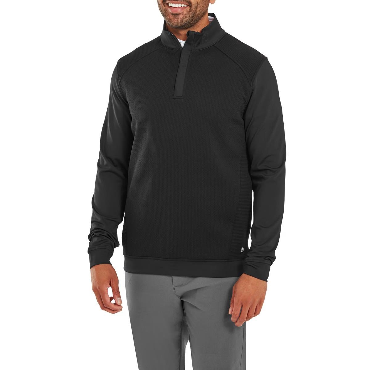 FootJoy ThermoSeries Ottoman Midlayer herr tröja, svart