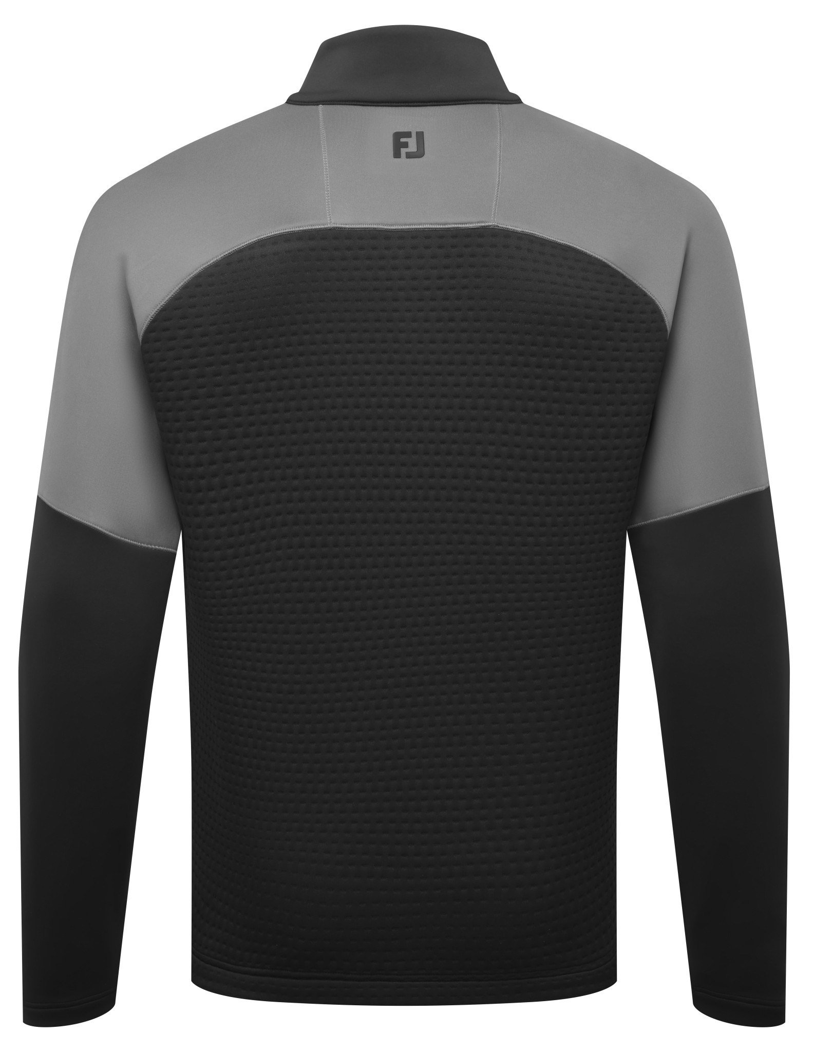 FootJoy ThermoSeries Jacquard Midlayer herr sweatshirt, svart/kol