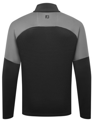 FootJoy ThermoSeries Jacquard Midlayer herr sweatshirt, svart/kol