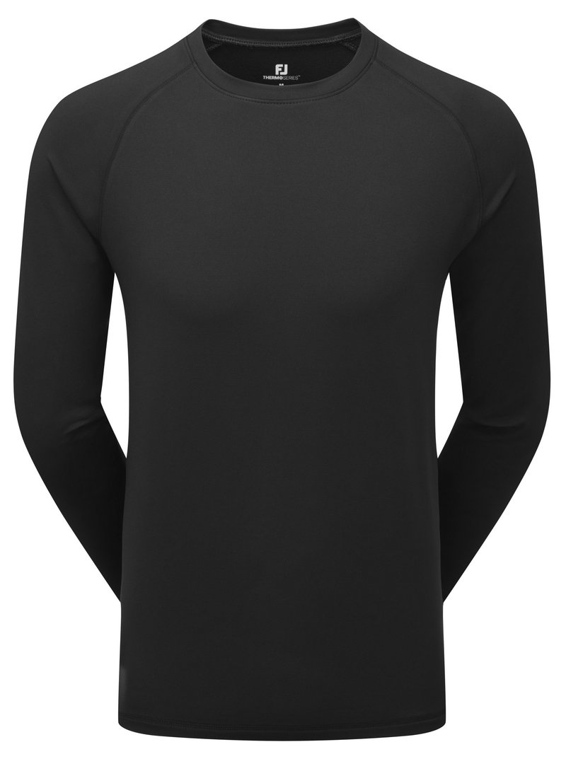FootJoy ThermoSeries Fleece Baselayer herr top, svart