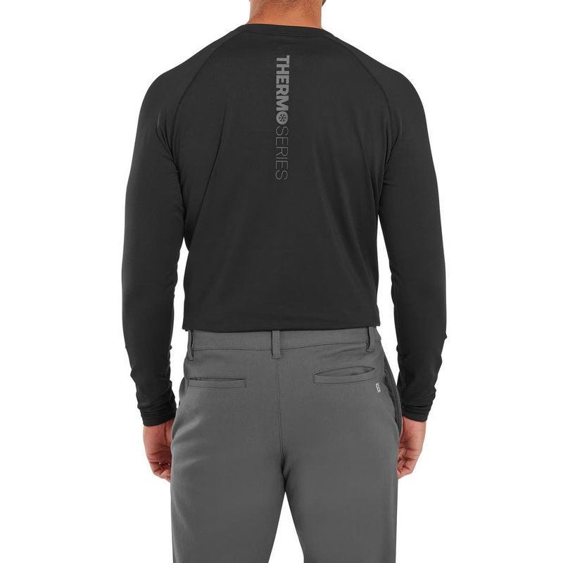 FootJoy ThermoSeries Fleece Baselayer herr top, svart