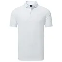 FootJoy BIRD PRINT herr polo, white/air blue