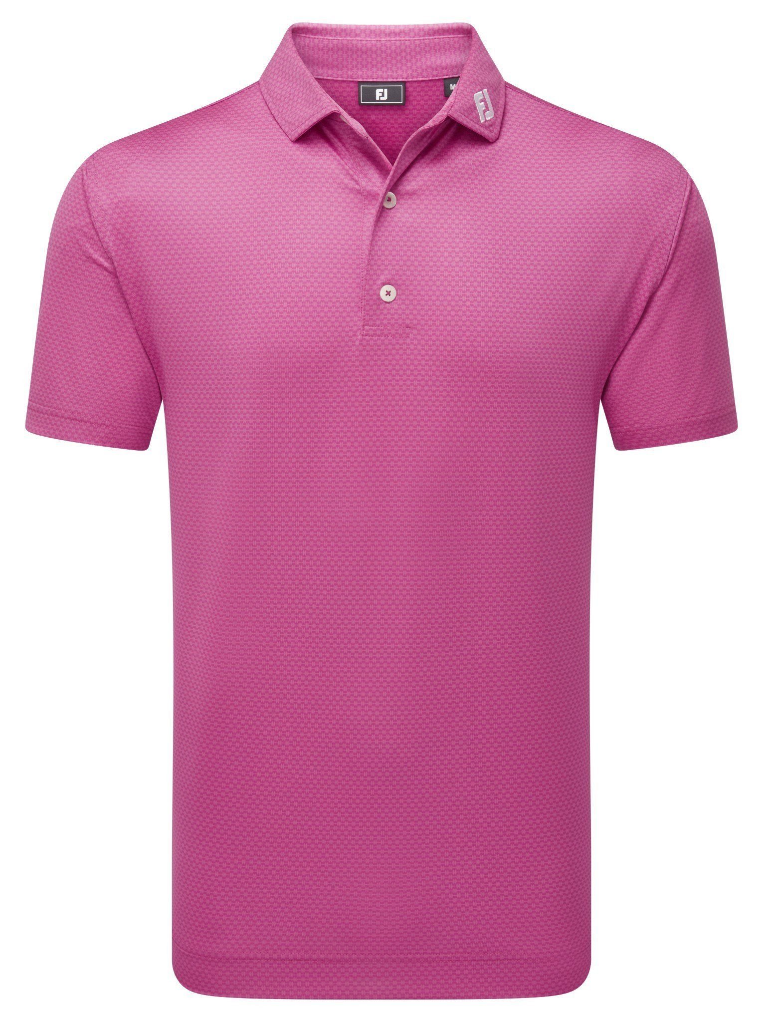 FootJoy Abacus Print herr polo, magenta