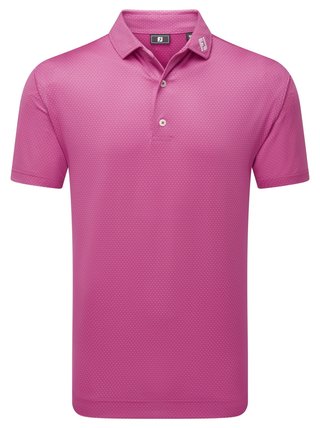 FootJoy Abacus Print herr polo, magenta
