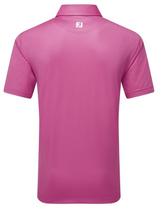 FootJoy Abacus Print herr polo, magenta