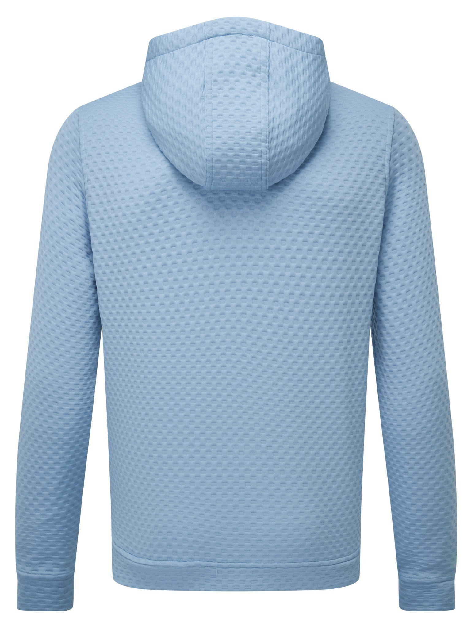 FootJoy Textured Knit Hoodie herr sweatshirt, air blue