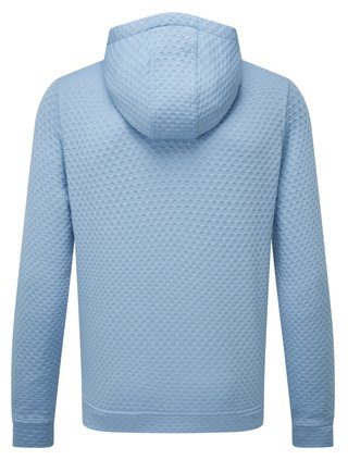 FootJoy Textured Knit Hoodie herr sweatshirt, air blue
