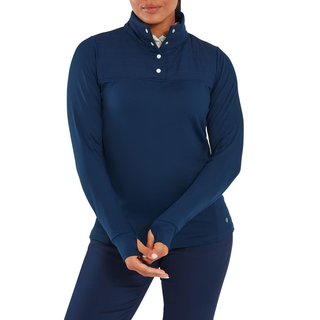FootJoy ThermoSeries Hybrid Popover dam sweatshirt, navy