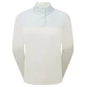 FootJoy ThermoSeries Hybrid Popover damtröja, off white/ice blue