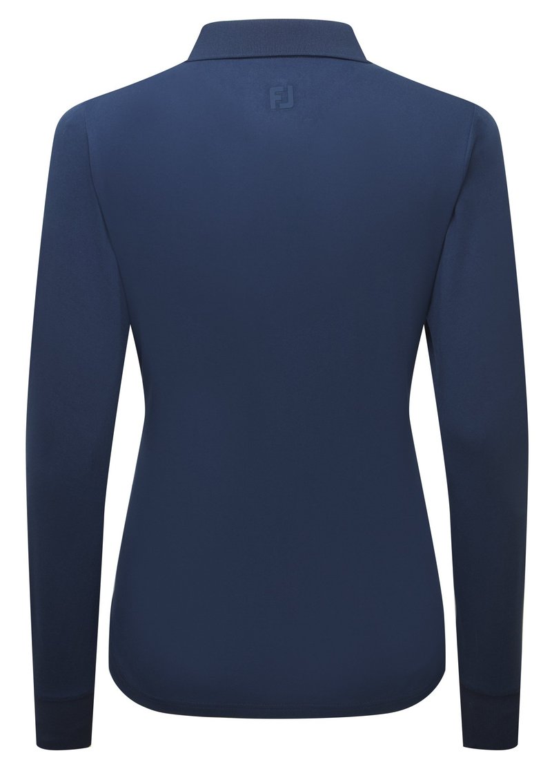 FootJoy ThermoSeries Long Sleeves dam polo, navy