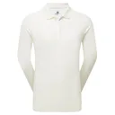 FootJoy ThermoSeries Long Sleeve damtopp, off white