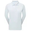 FootJoy ThermoSeries Long Sleeves damskjorta med långa ärmar, isblå