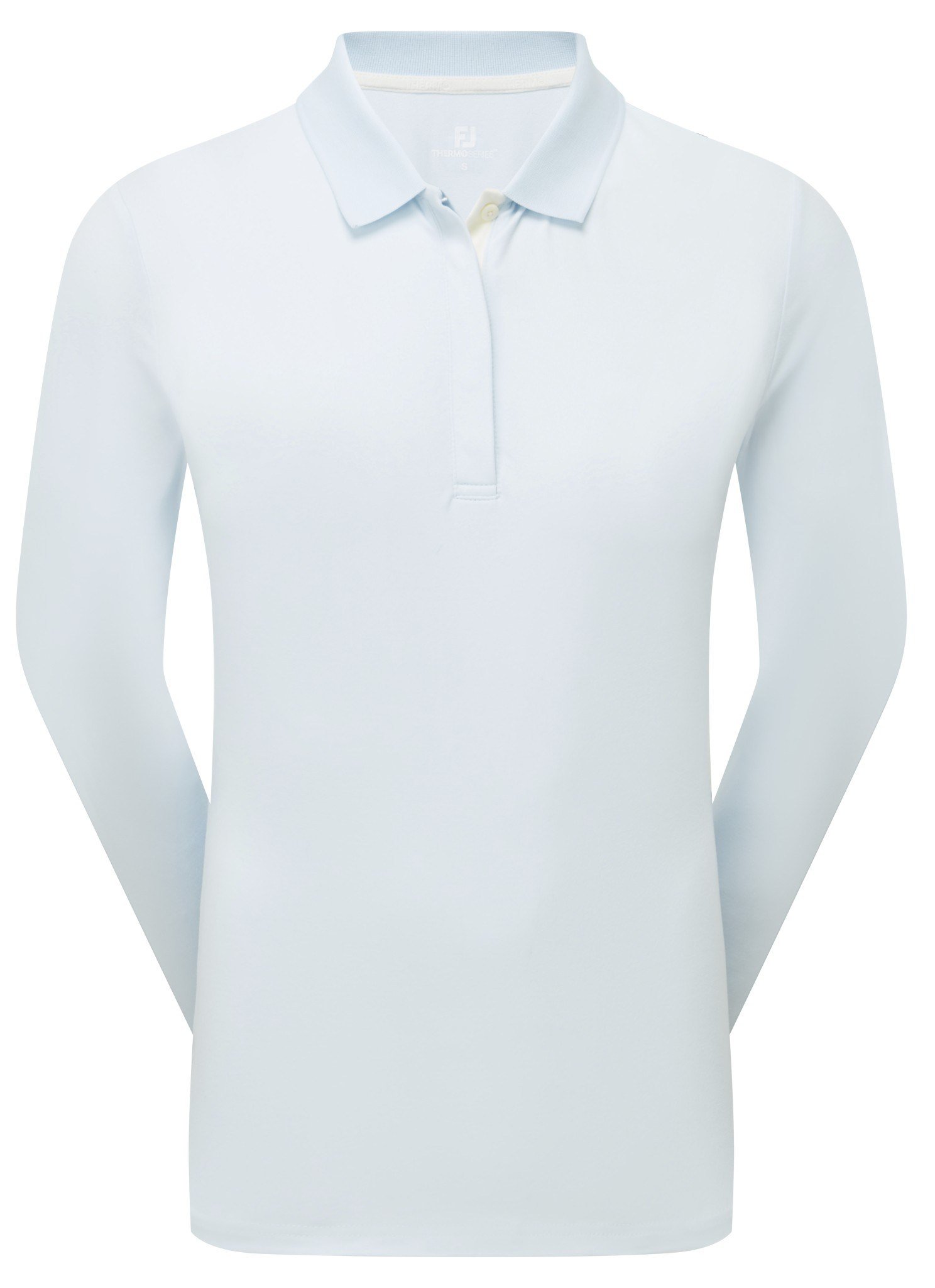 FootJoy ThermoSeries Long Sleeves damskjorta med långa ärmar, isblå