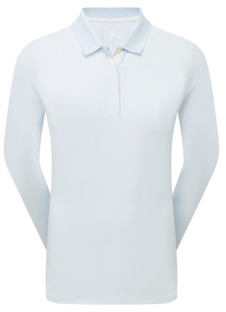 FootJoy ThermoSeries Long Sleeves damskjorta med långa ärmar, isblå