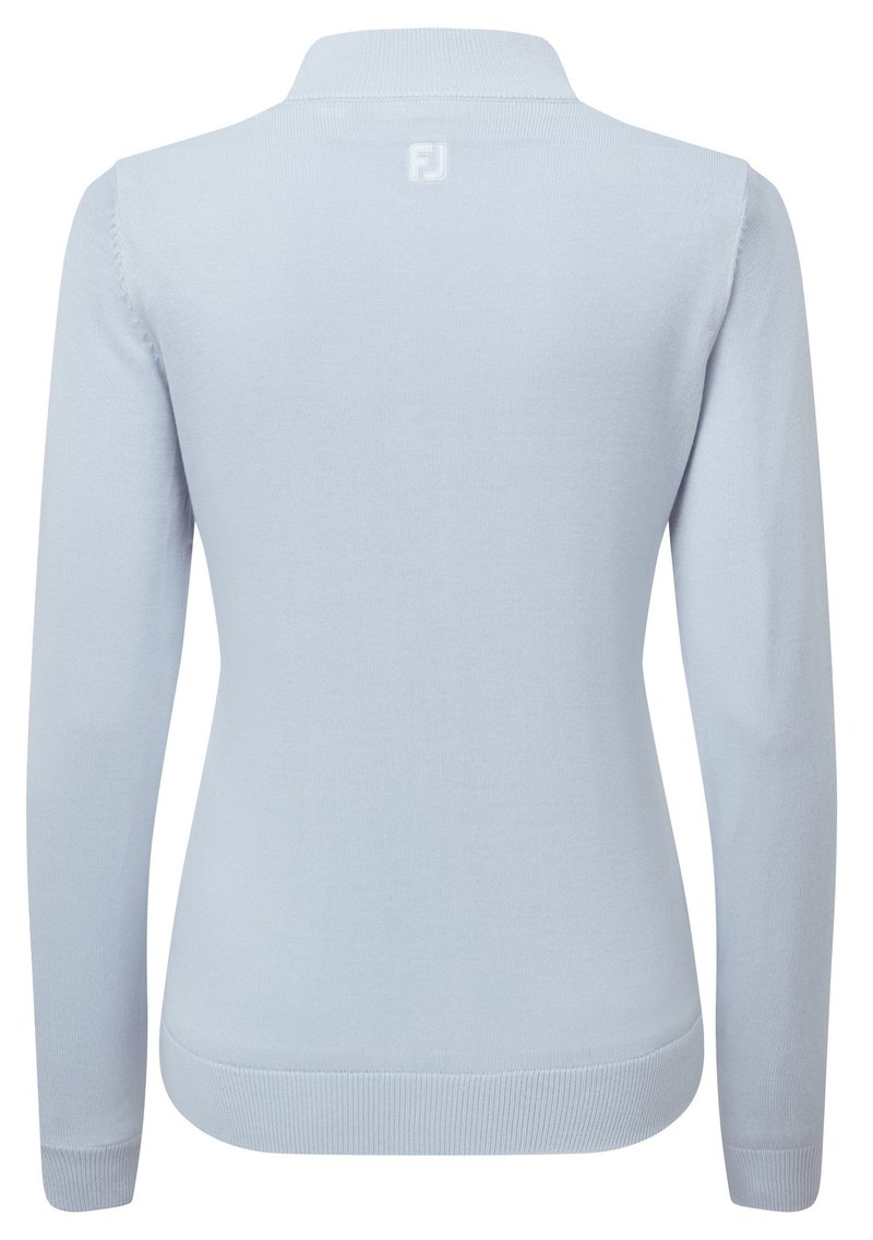 FootJoy Drirelease Full-Zip Lined damtröja, ice blue
