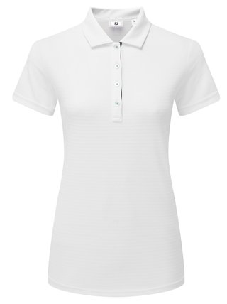FootJoy JAQUARD STRIPE dampolo, white/navy/emerald