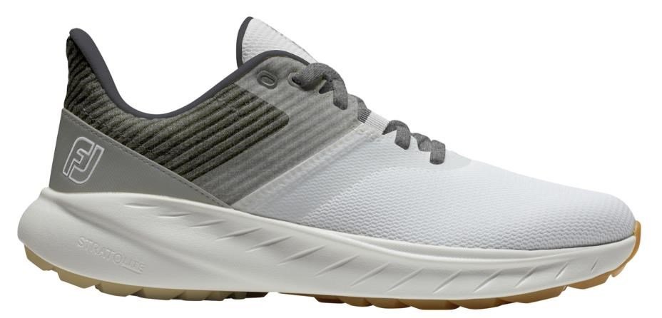 FootJoy Flex dam golfskor, vit/grå