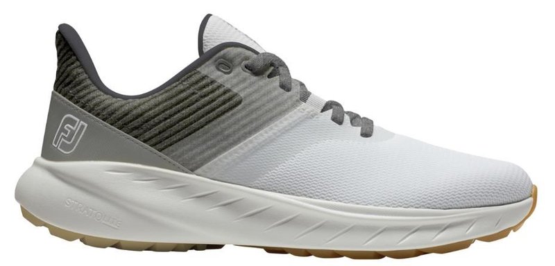 FootJoy Flex dam golfskor, vit/grå