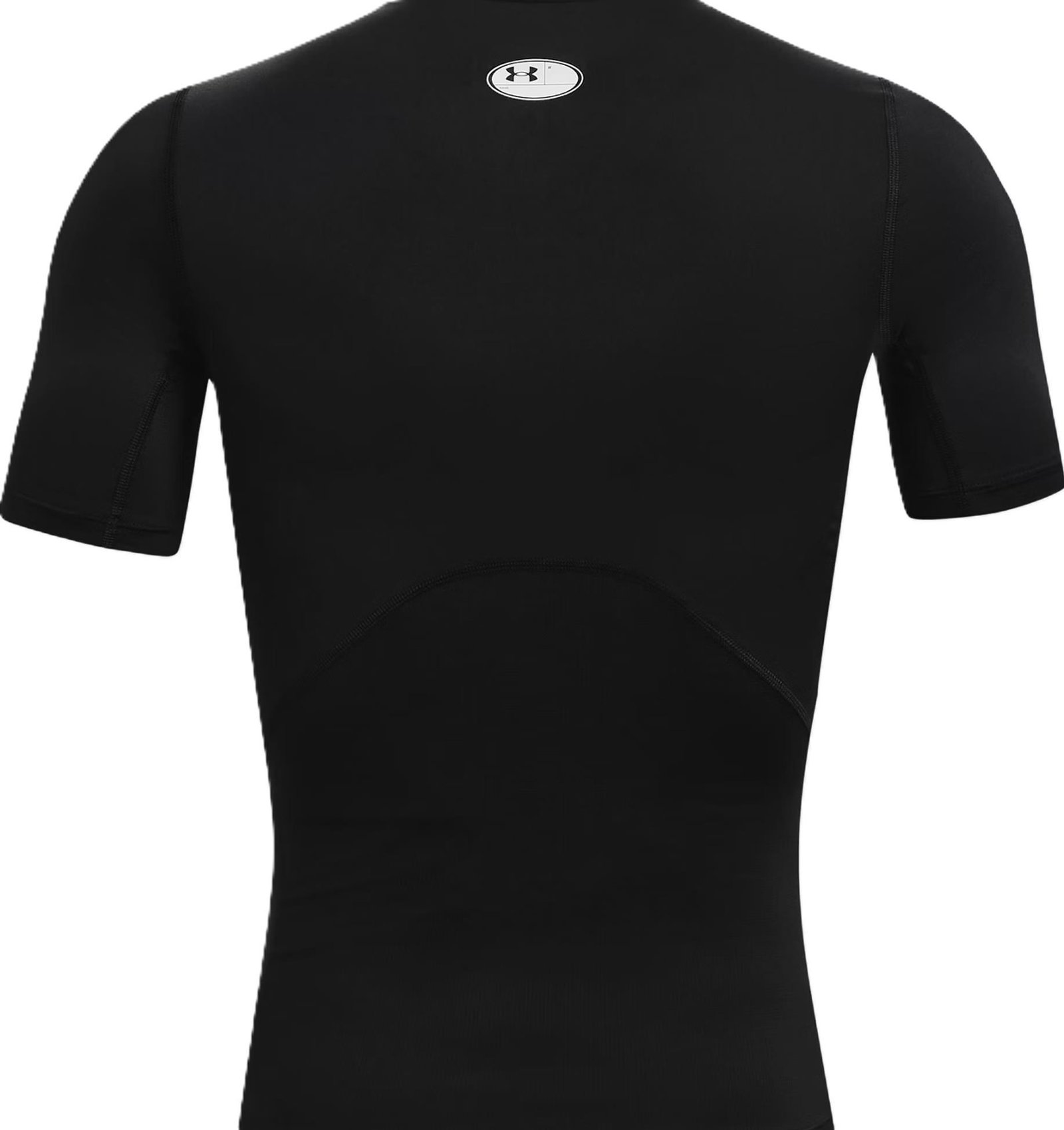 Under Armour HeatGear herr kompressionströja, svart/vit