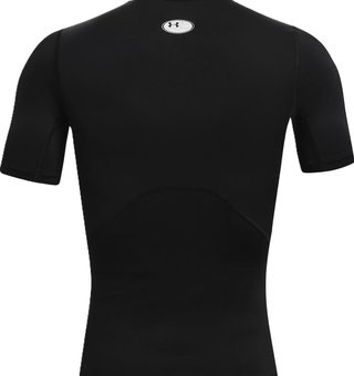 Under Armour HeatGear herr kompressionströja, svart/vit