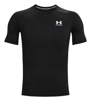 Under Armour HeatGear herr kompressionströja, svart/vit
