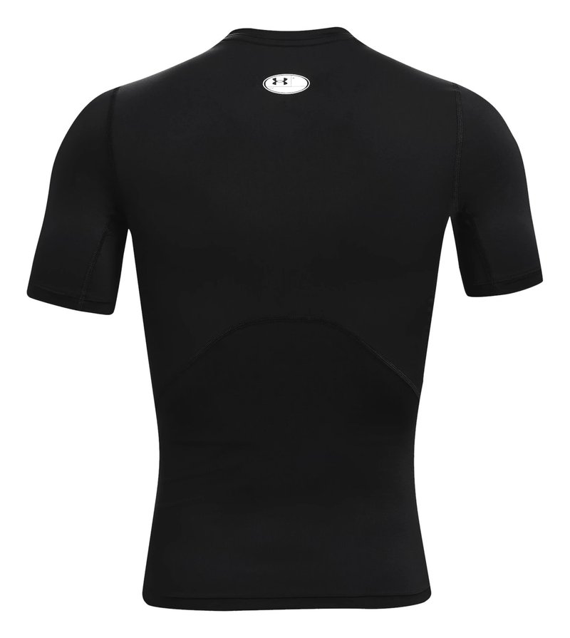 Under Armour HeatGear herr kompressionströja, svart/vit